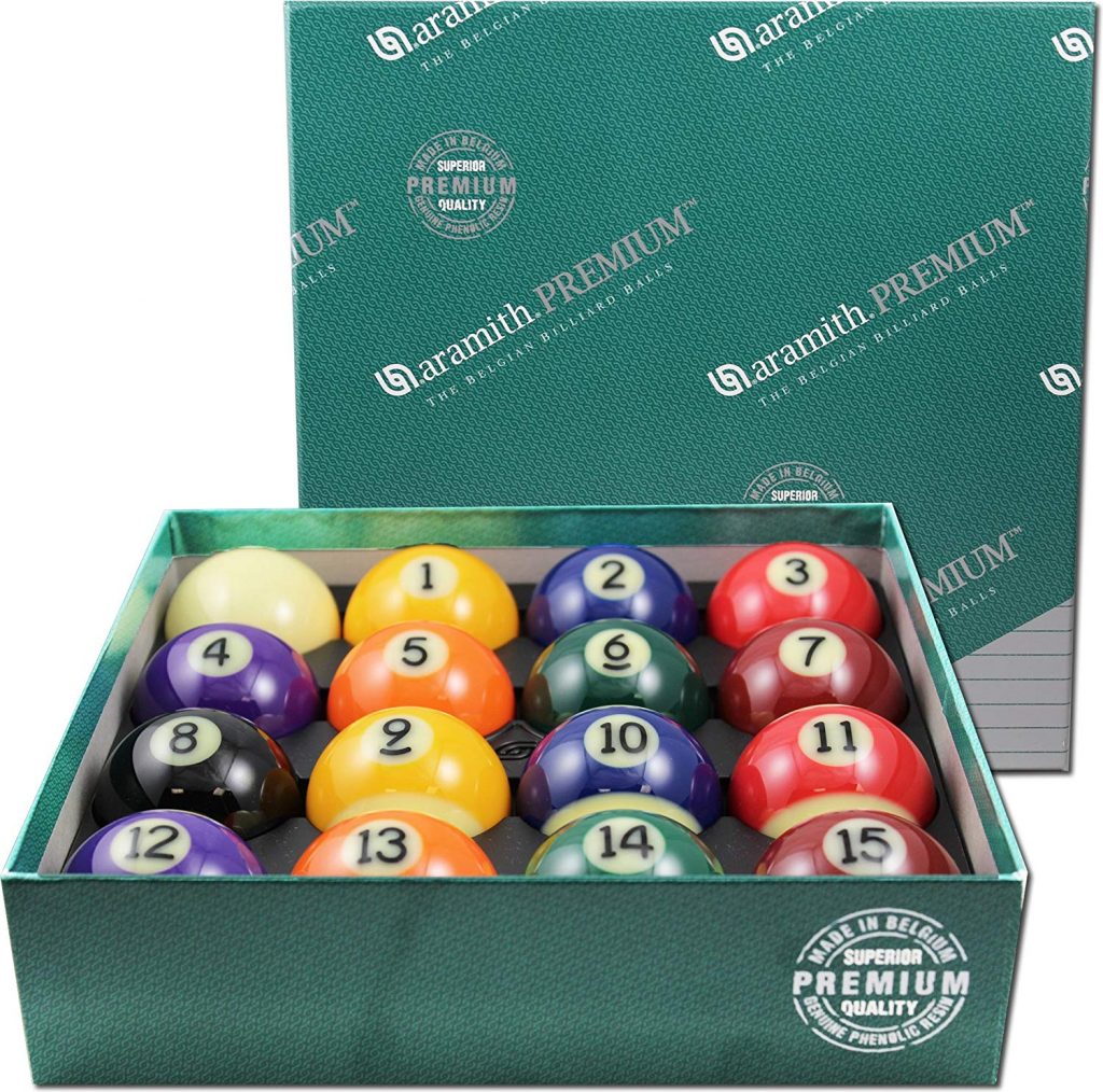 Billiard Cue Training Ball Choose Green or Blue Circle Box of 16 2 1//4 Pool Green