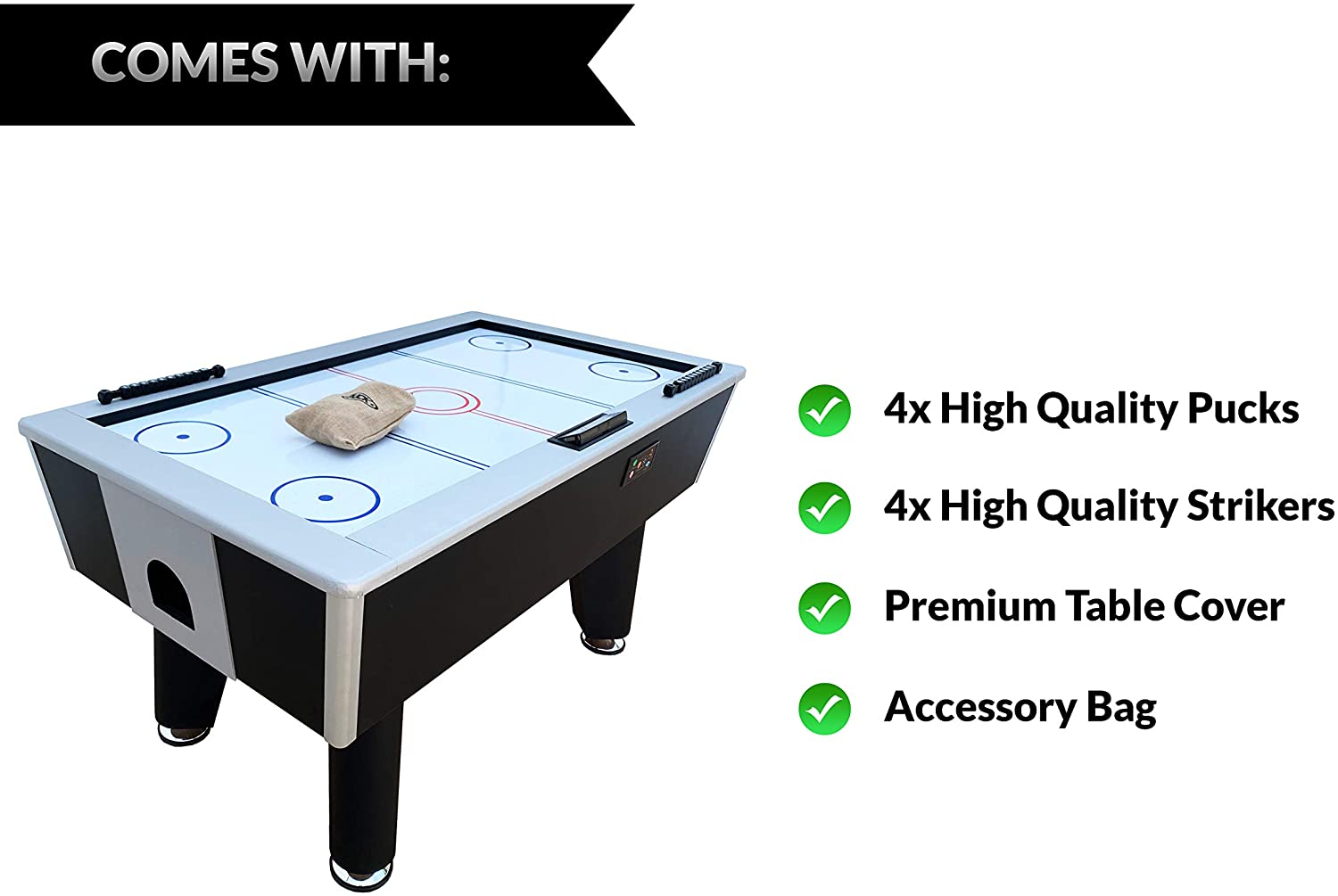 5 Best 4player Air Hockey Tables Selection (Sept. 2024)