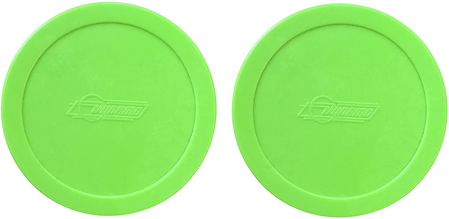 TOYMYTOY Set Riparazione Air Hockey - 4 Maniglie + 4 Panno In Feltro + 8 Dischetti Blu Scuro - Accessori Di Ricambio Universali Per Tavoli Da Hockey Aria, Dimensioni 7,6x7,6x4,1 Cm