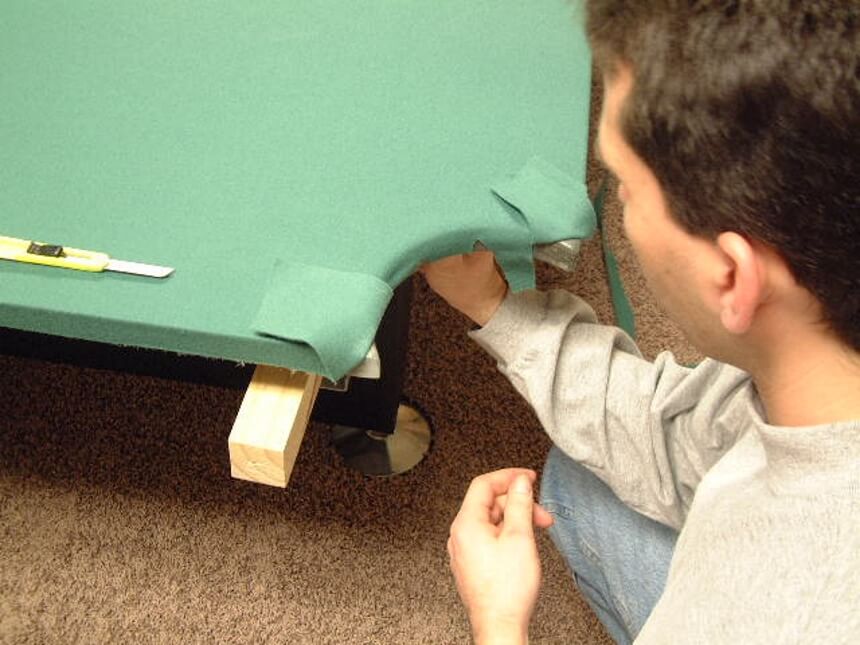 How to Refelt a Pool Table?
